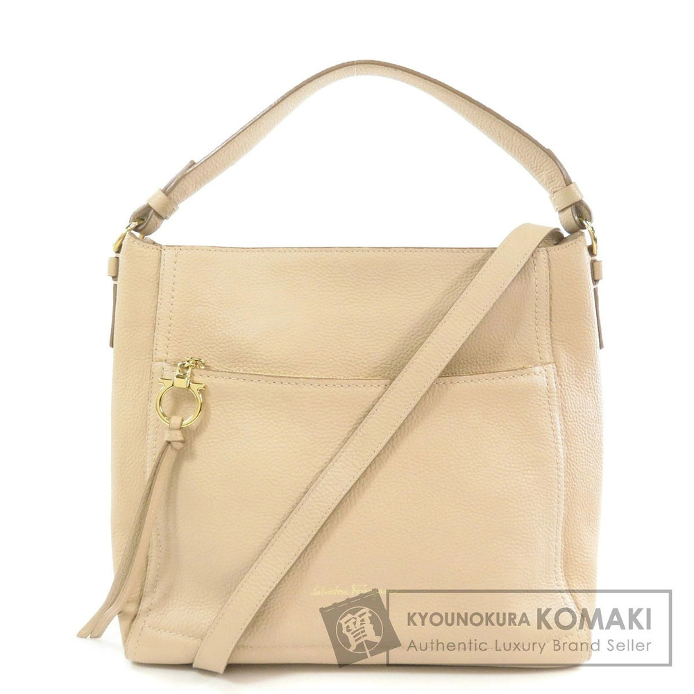 Salvatore Ferragamo shoulder bag leather